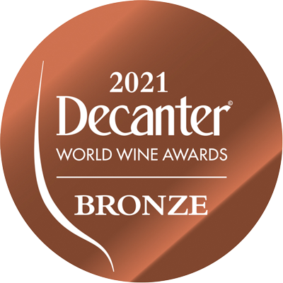 Decanter 2021 bronze - world wine awards
