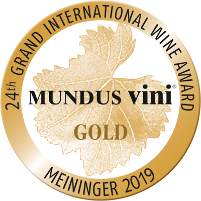 Mundus VINI 2019 gold - 24th grand international wine award