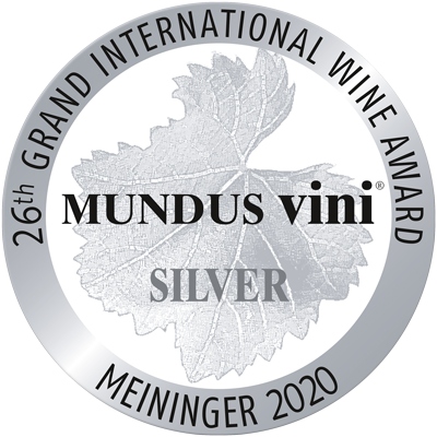 Mundus VINI Silver 2020 - 26th Grand International Wine Award