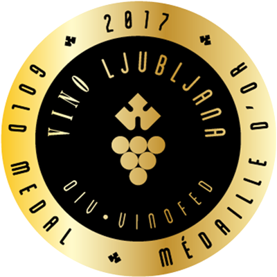 Vino Ljubljana 2017 Gold Medal
