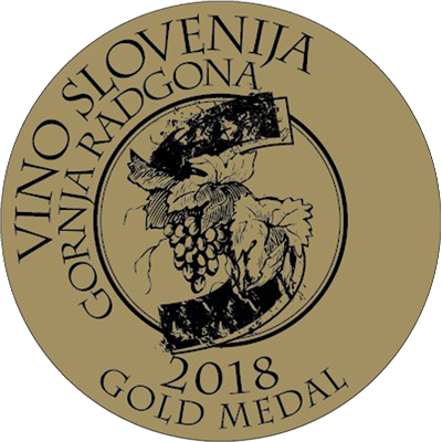 Vino Slovenija 2018 Gold medal